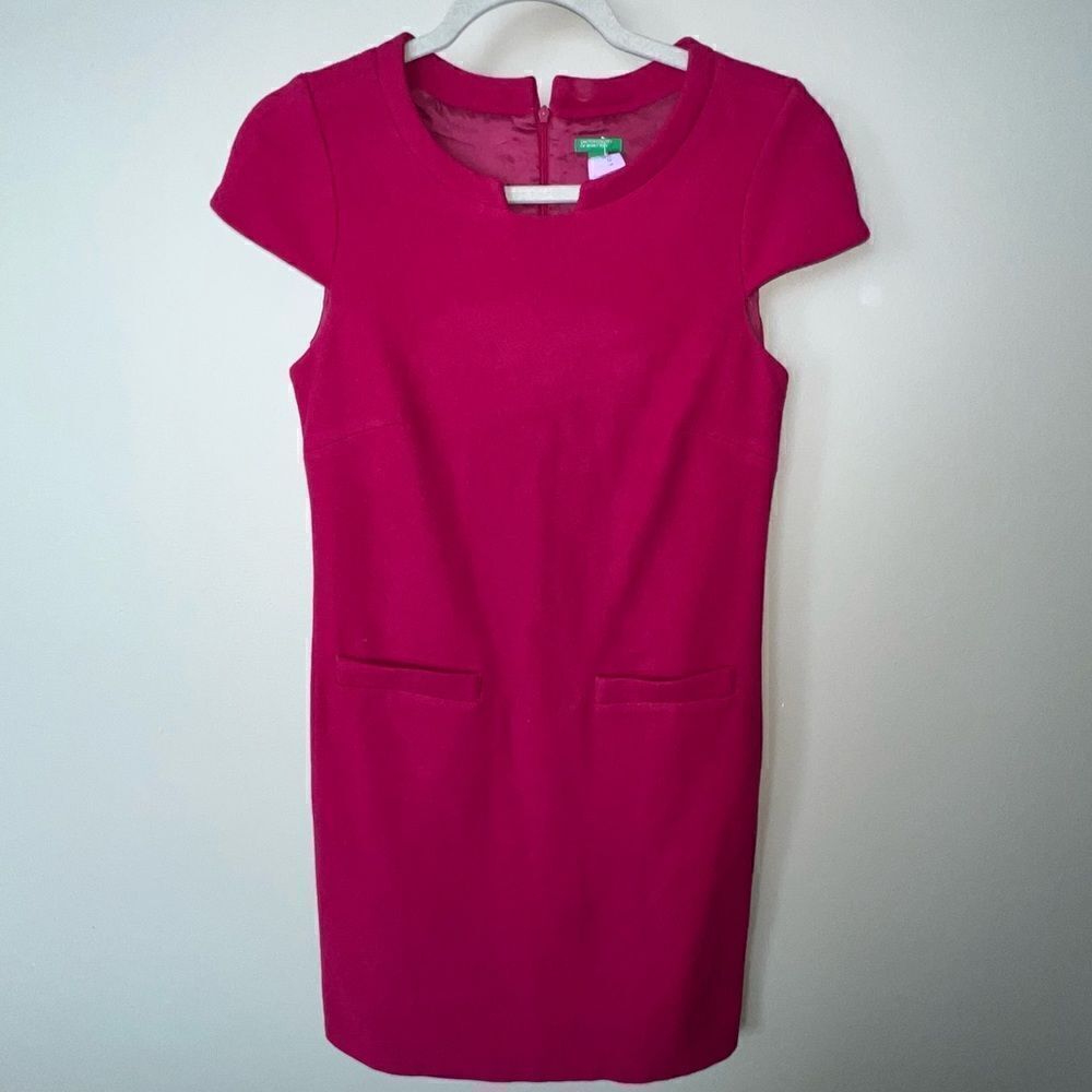 United Colors of Benetton Mod Cap Sleeve Dress - Sz XS